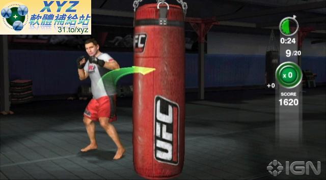 UFC 終極格鬥王者 私人教練 UFC Personal Trainer USA WII(美版)(DVD版)